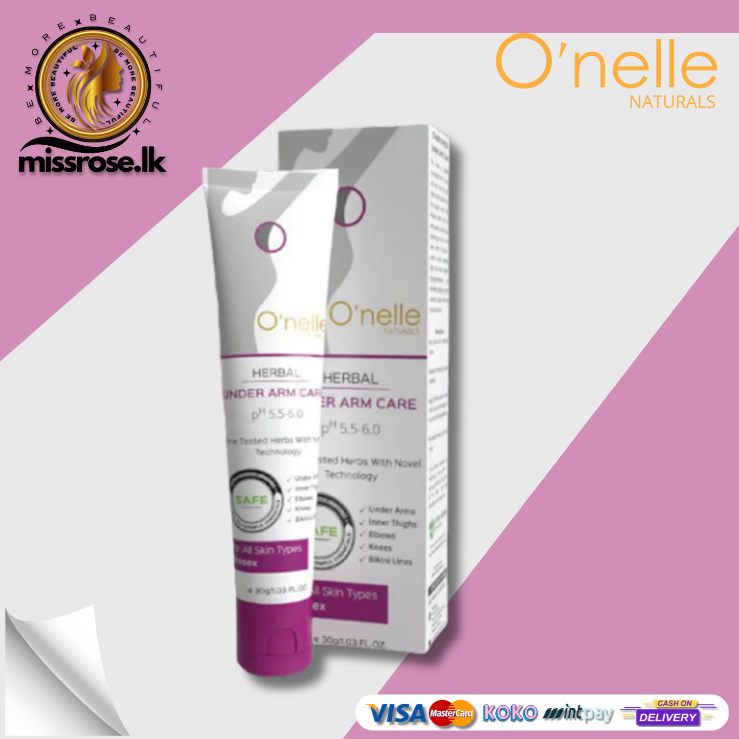 O'nelle Herbal Under Arm Care
