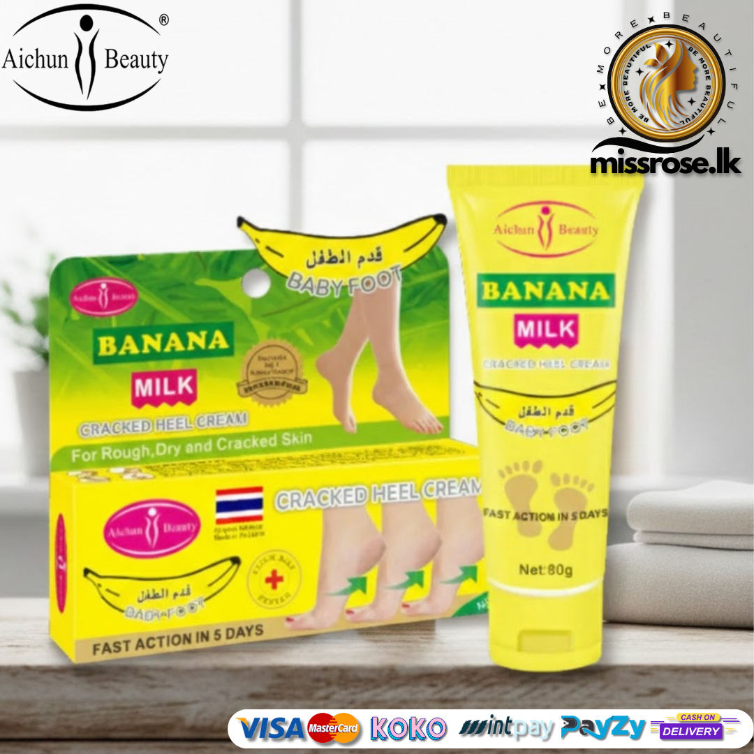 Aichun Beauty Cracked Heel Cream Banana Milk