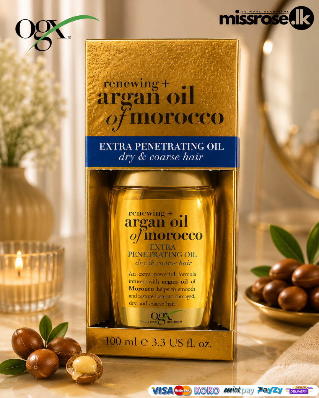 OGX Renewing + Argan Oil of Morocco Extra Penetrating Oil