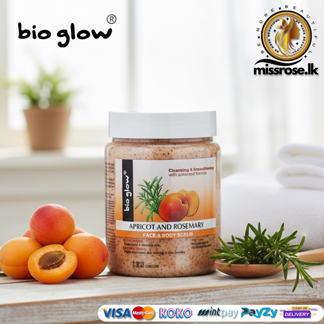 Bio Glow Apricot & Rosemary Face & Body Scrub