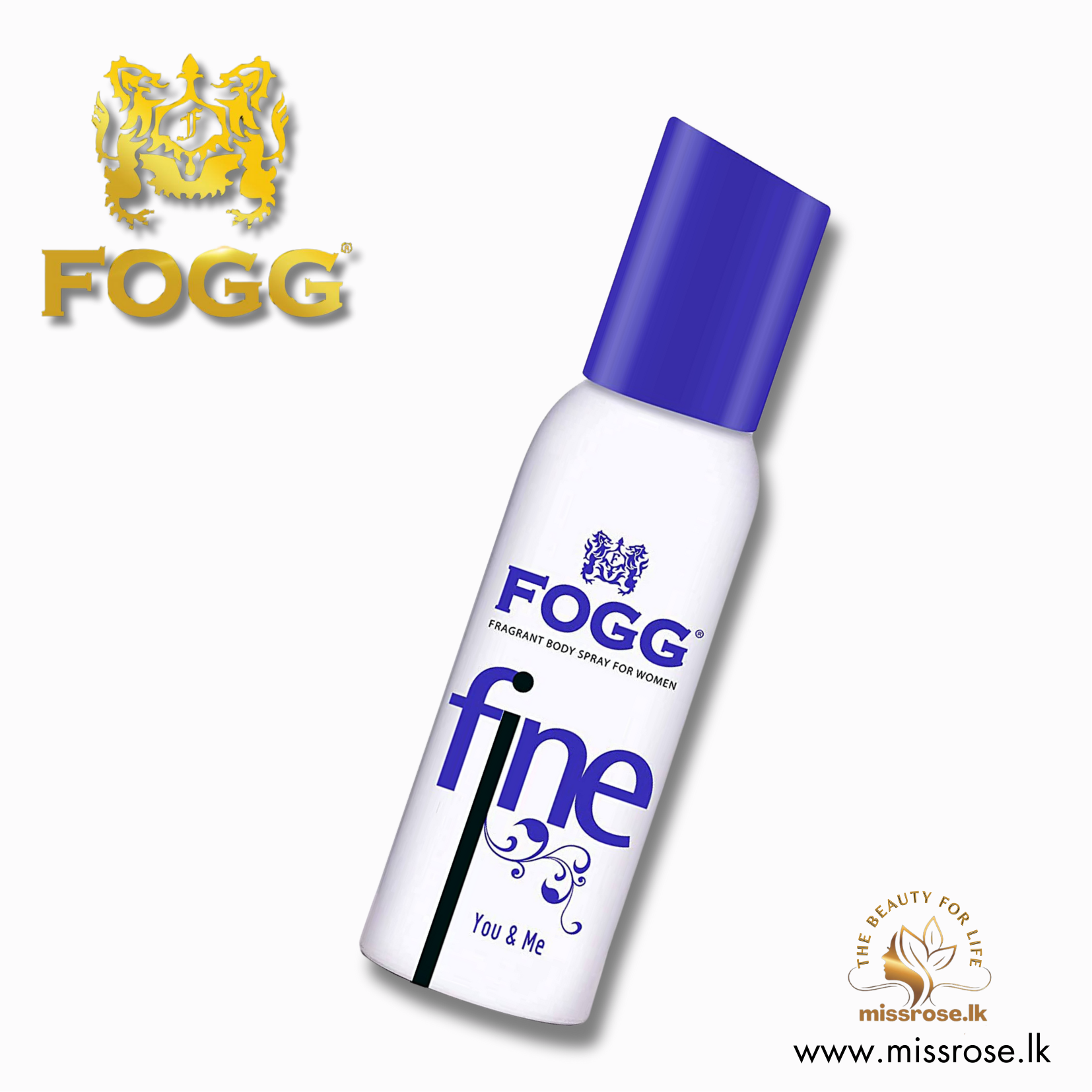 Fogg Fine You Me body spray for women 120ml missrose.lk