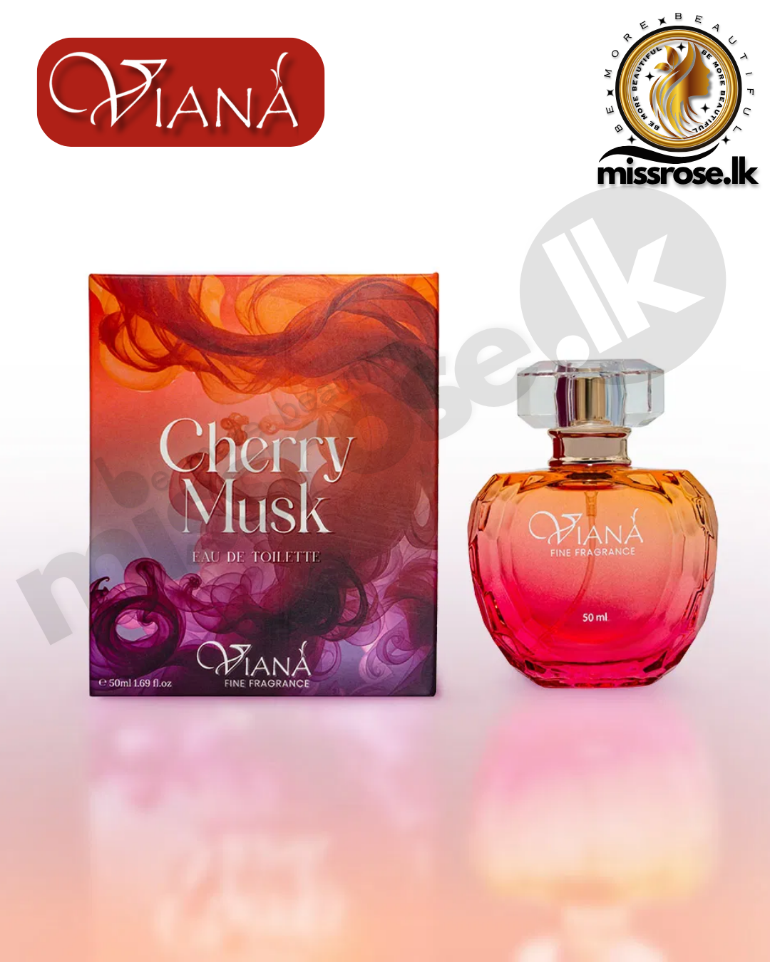 Viana Cherry Musk Eau de Toilette Perfume