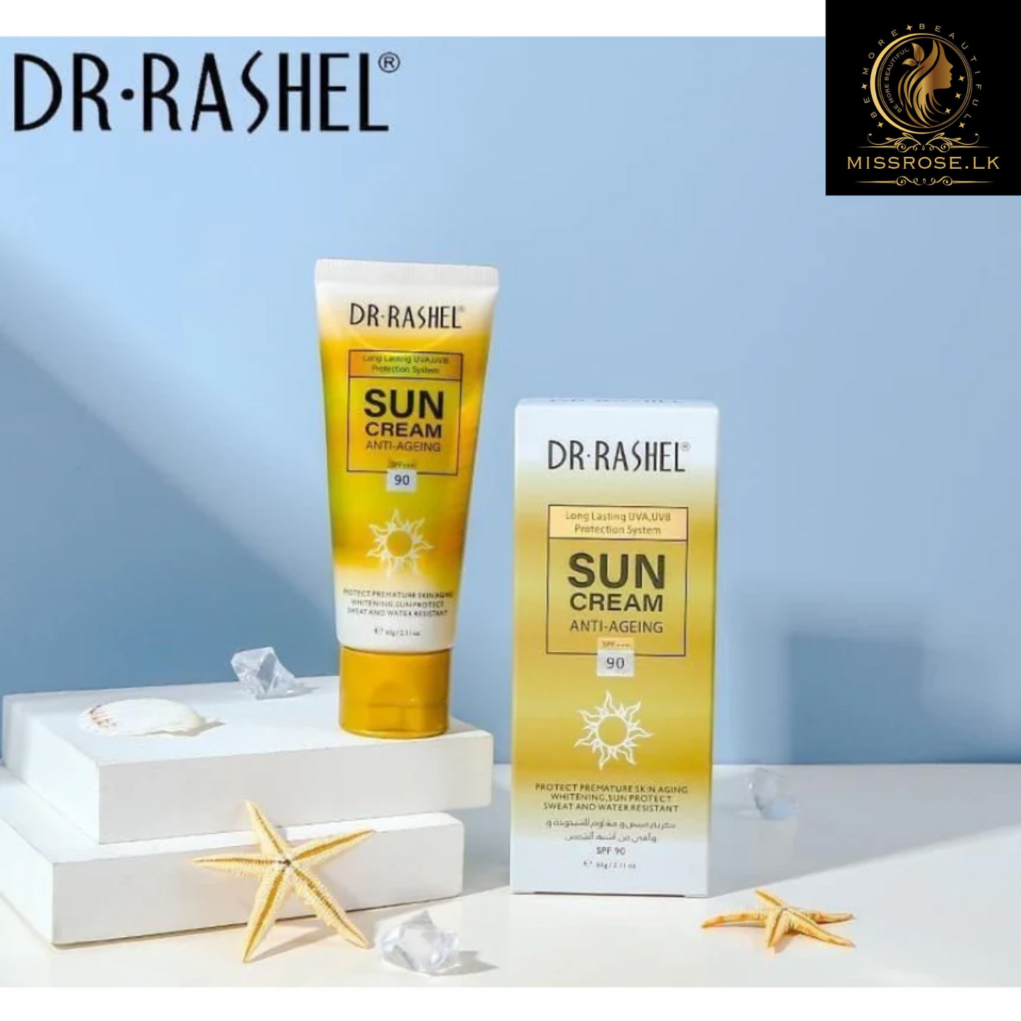 Dr. Rashel Sun Cream Anti-Ageing SPF++90