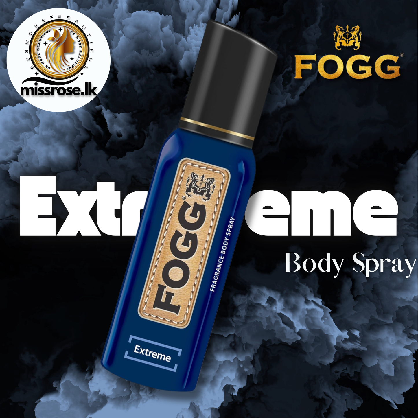 Fogg Fantastic Extreme for Men, Long-Lasting Perfume Body Spray