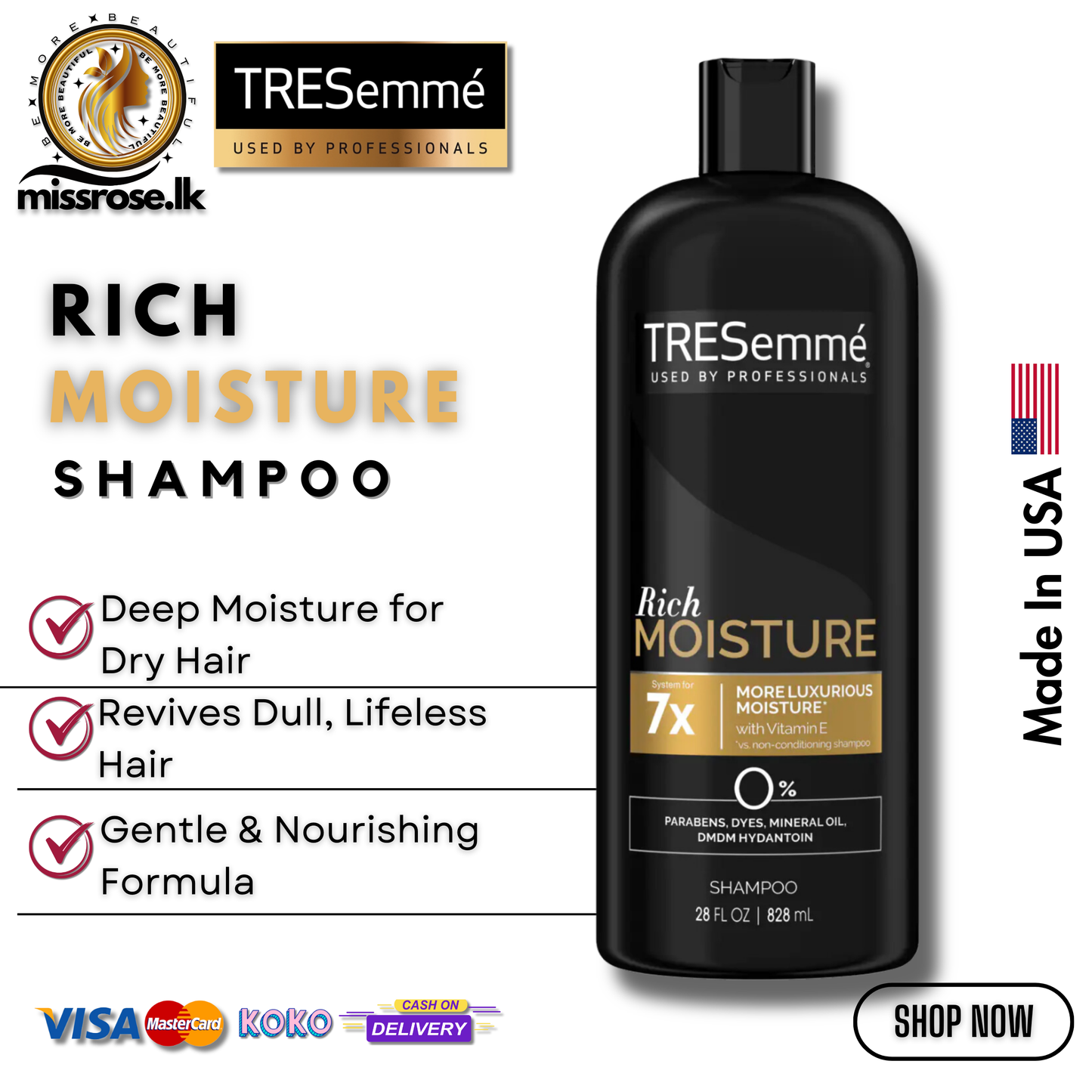 TRESemmé Moisture Rich Shampoo