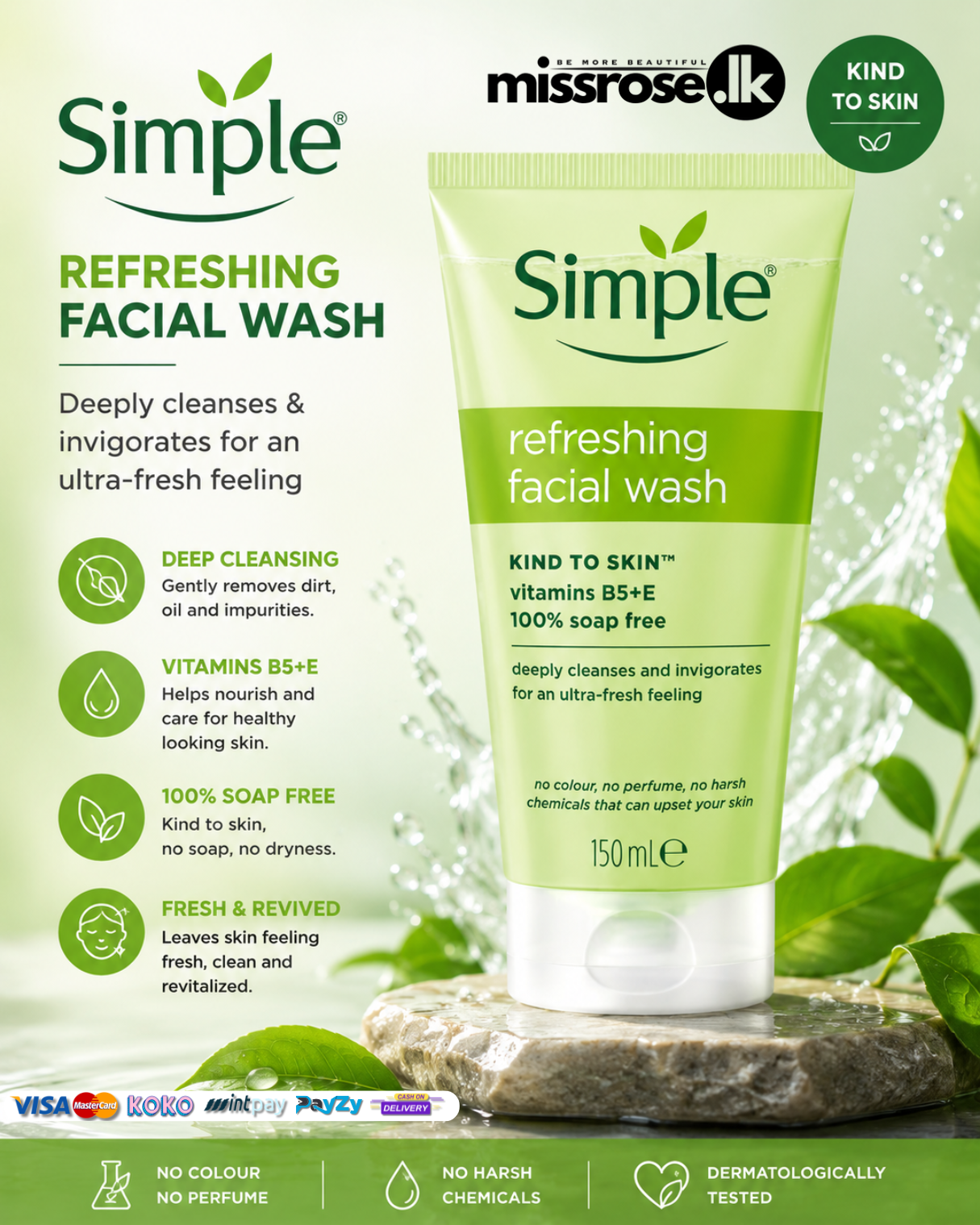Simple and Refreshing Face Wash