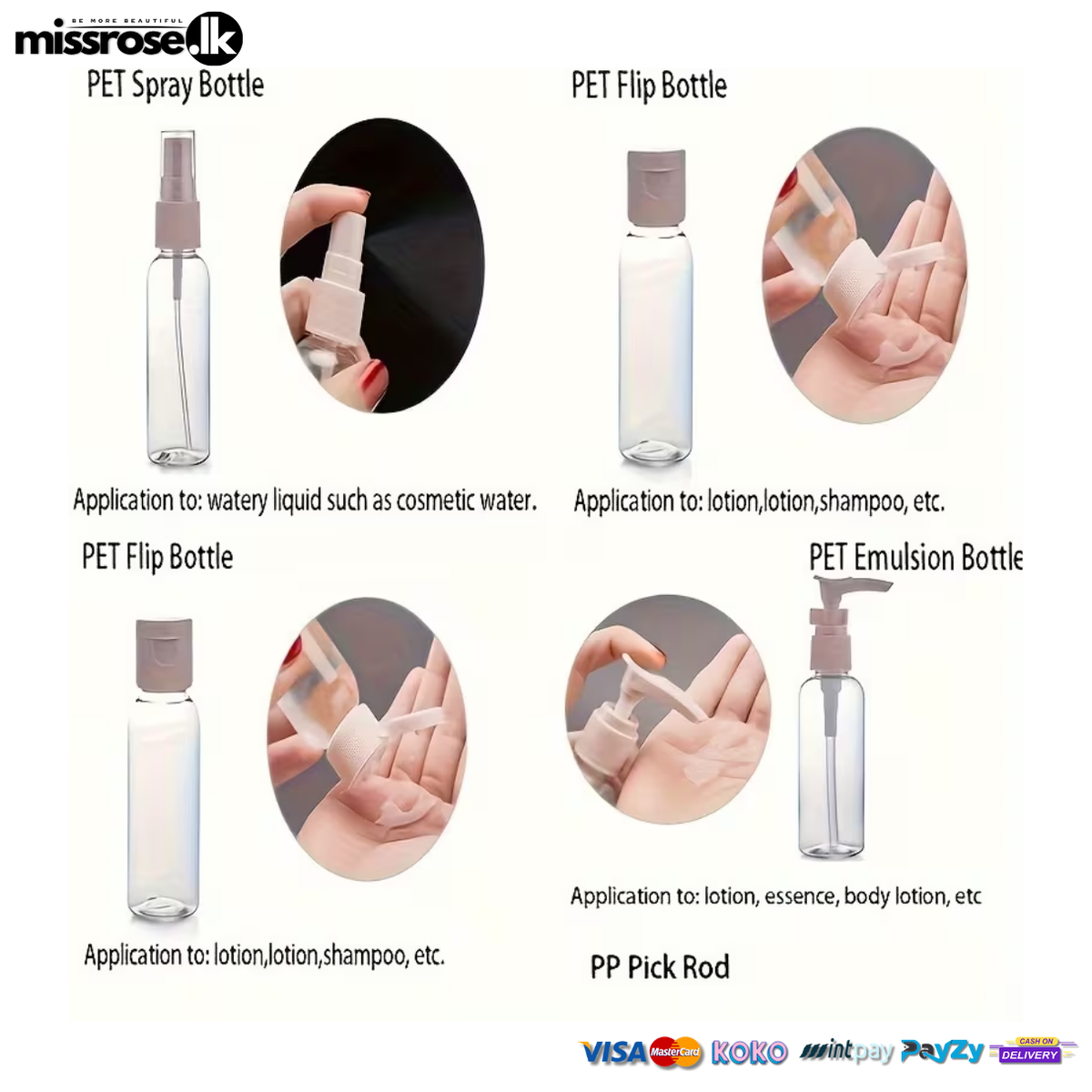 Travel Empty Bottle Set - Your Perfect Travel Companion