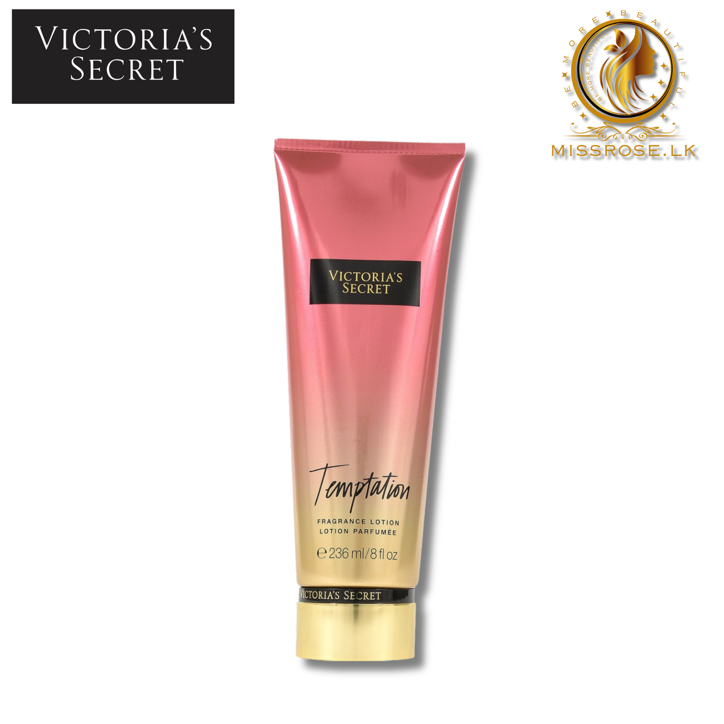 Victoria's Secret VS Temptation Fragrance Lotion Moisturizer Cream