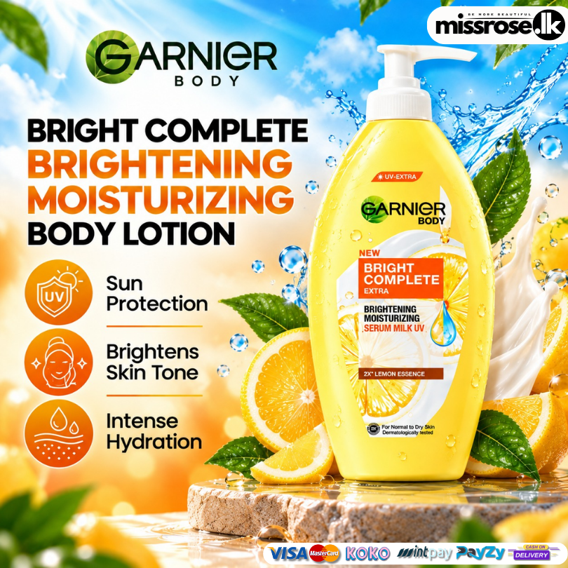 GARNIER Bright Complete Brightening Moisturizing Body Lotion 400ml