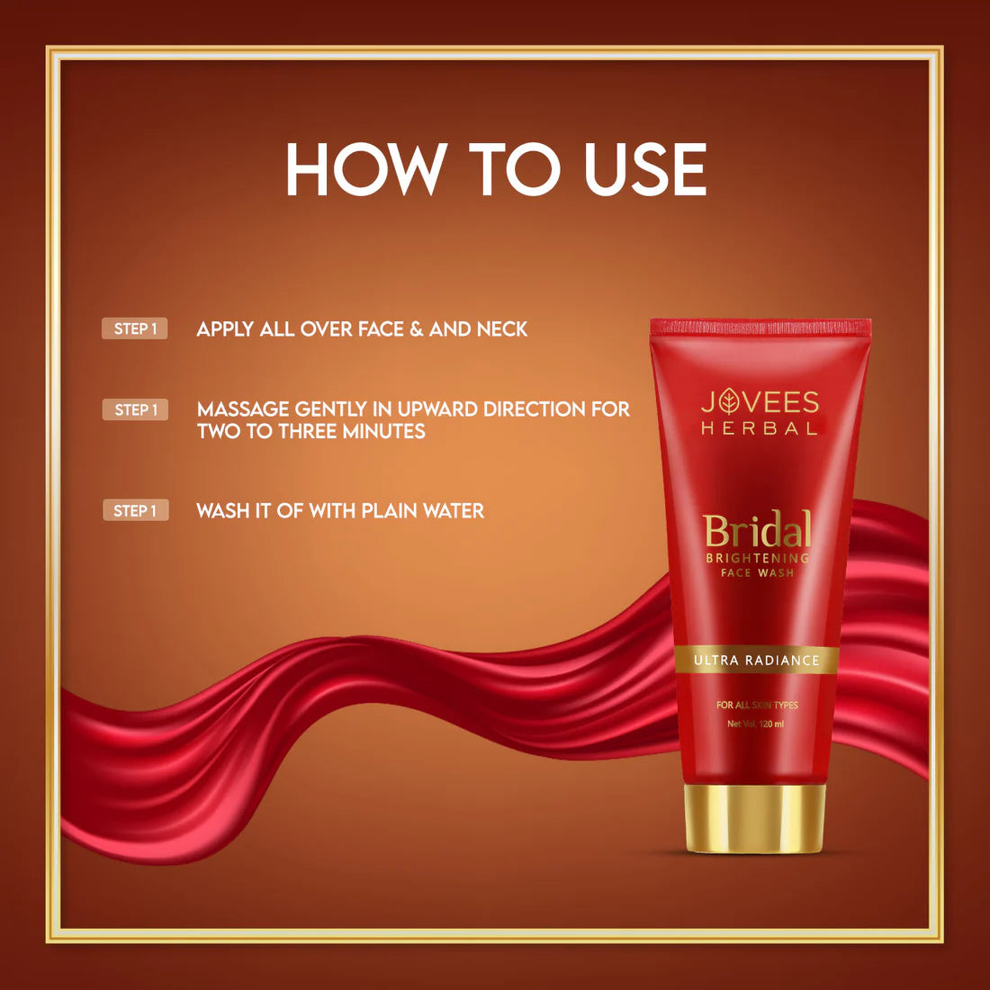 Jovees Bridal Brightening Face Wash | Ultra Radiance | Hydrating