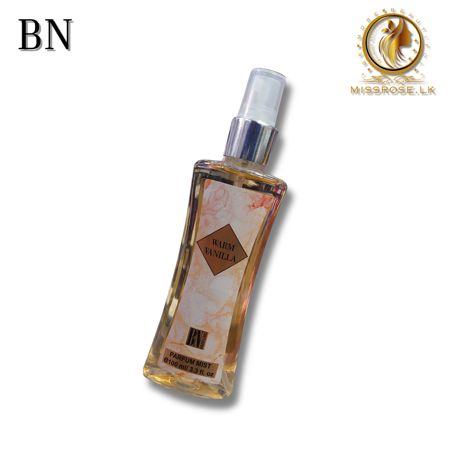 BN Warm Vanila Body Spray 100ml - Missrose.lk