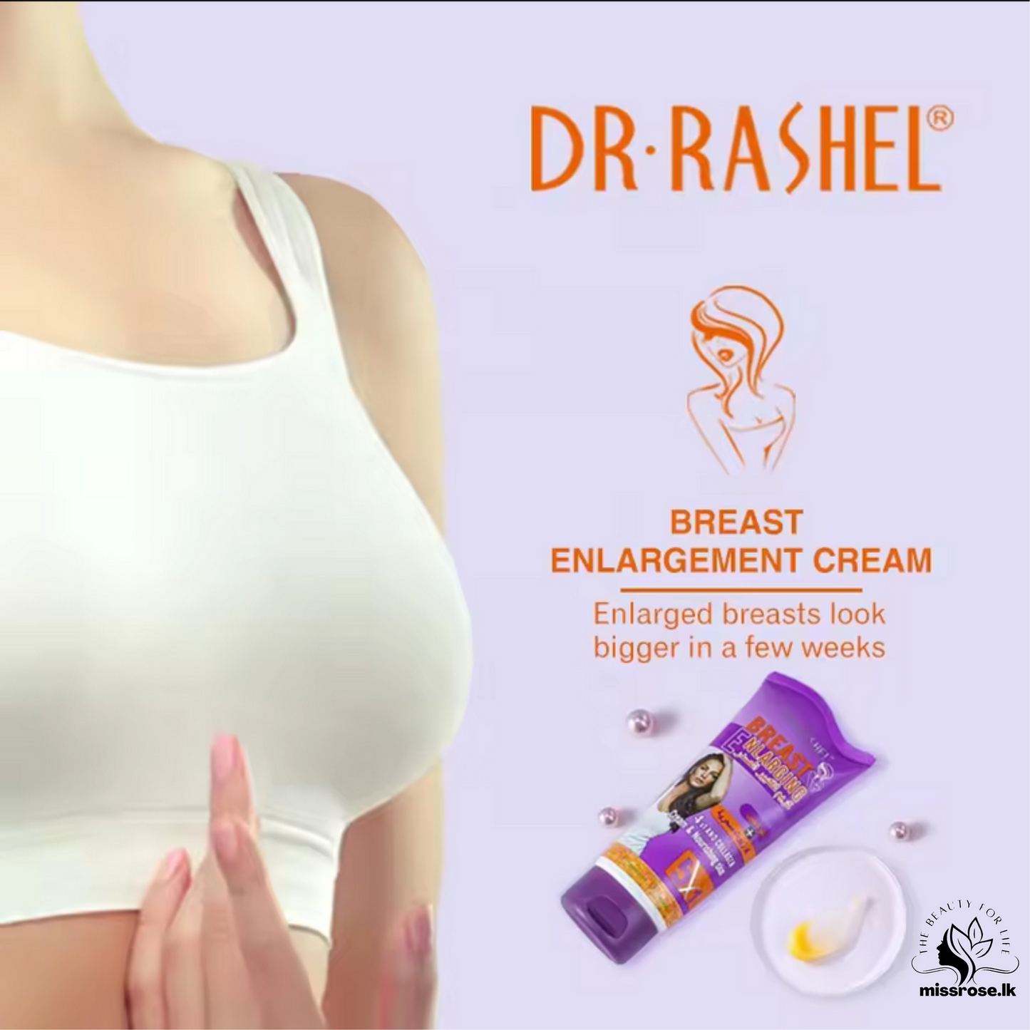 Dr Rashel Breast Enlargement Cream - Missrose.lk