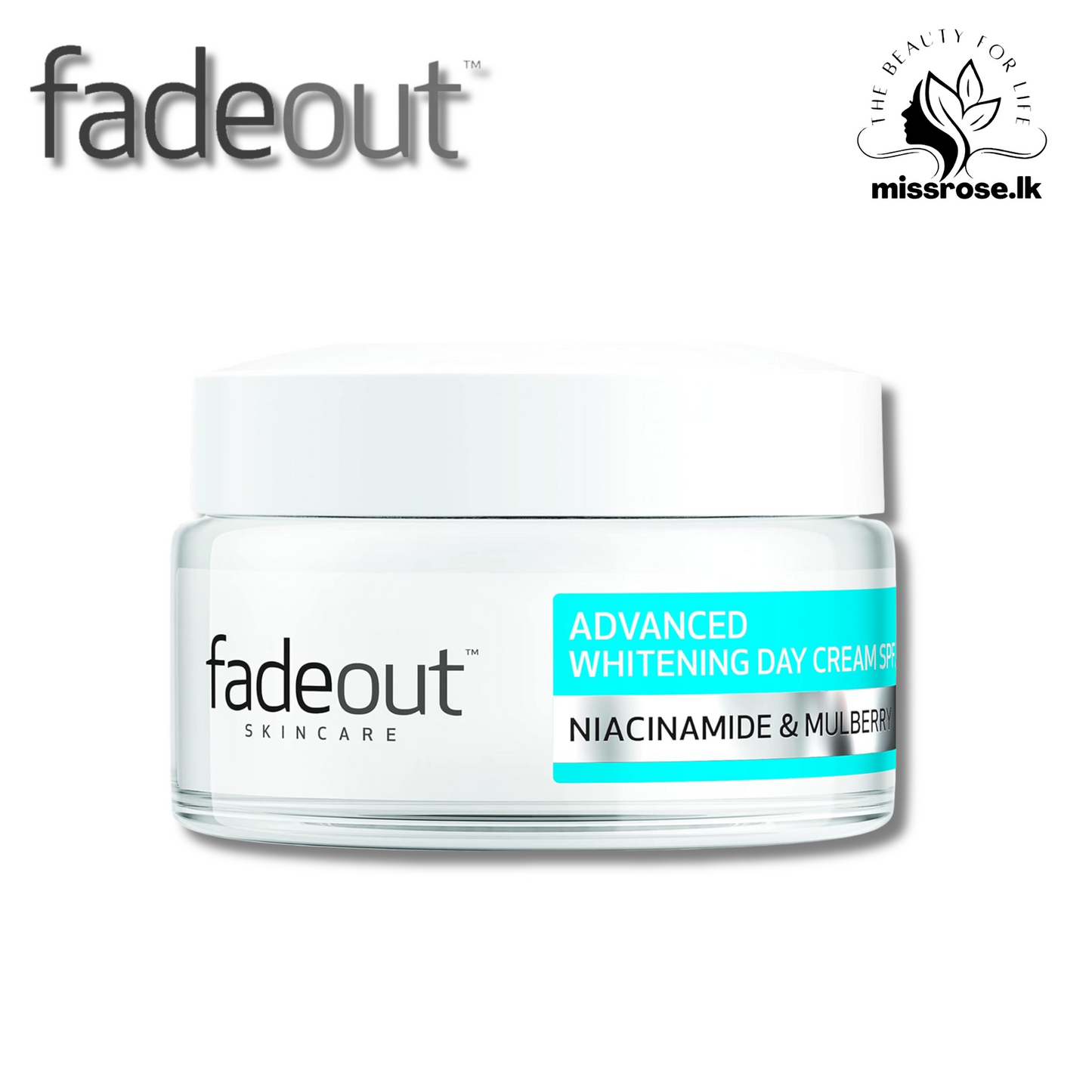 FadeOut Extra Care Whitening Day Cream - Missrose.lk
