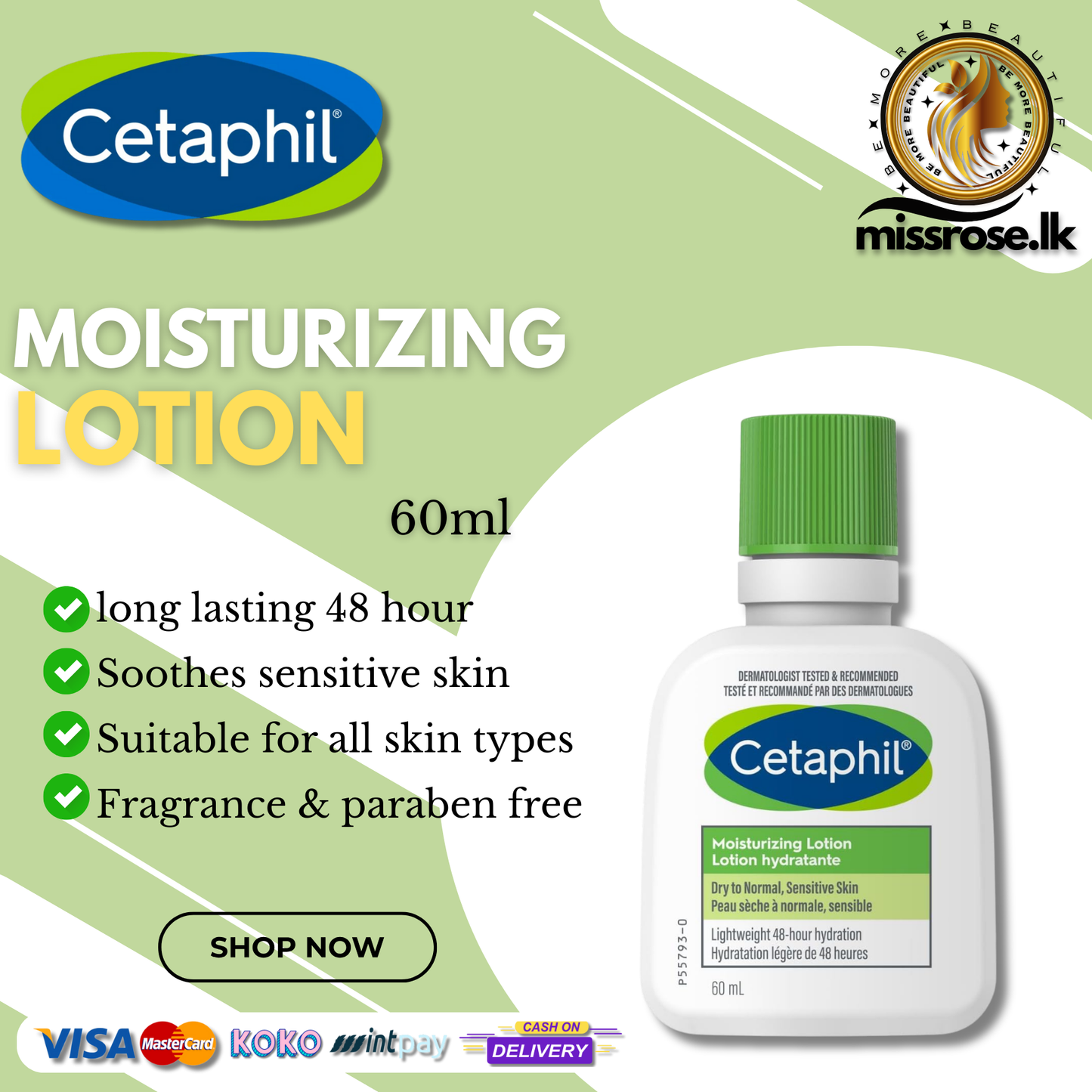 Cetaphil Moisturizing Lotion, Hydrating Body Lotion & Moisturizer