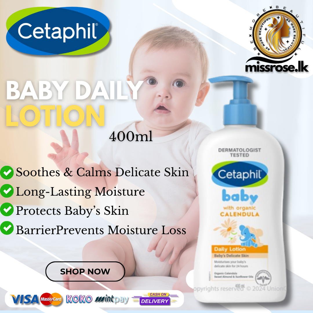 CETAPHIL Baby Daily Lotion with Organic Calendula – 400ml