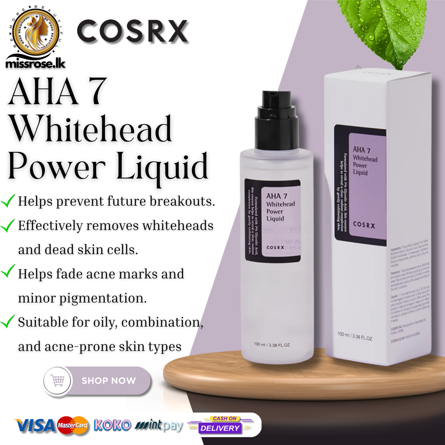 COSRX AHA 7 Whitehead Power Liquid