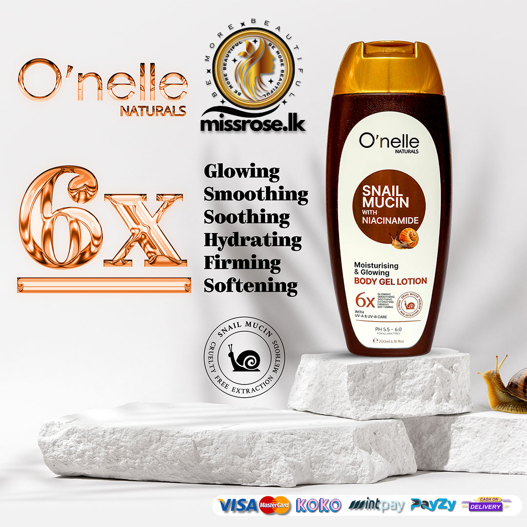 Onelle Snail Mucin with Niacinamide Body Gel Lotion 200ml