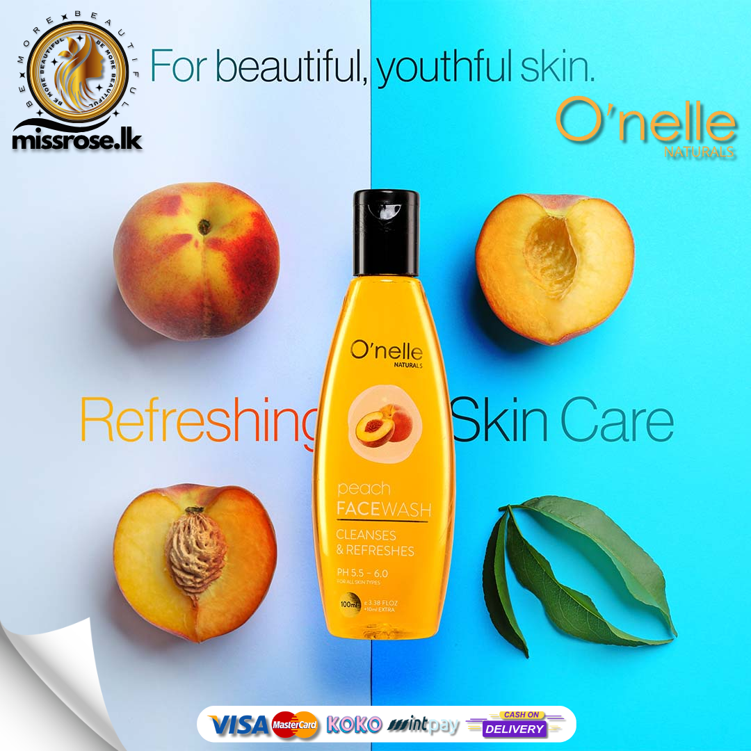 O'nelle naturals Peach Face Wash - 100ml