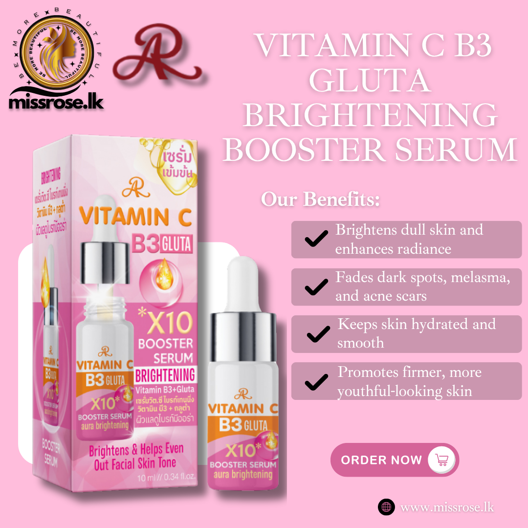 AR Vitamin C B3 Gluta Brightening Booster Serum