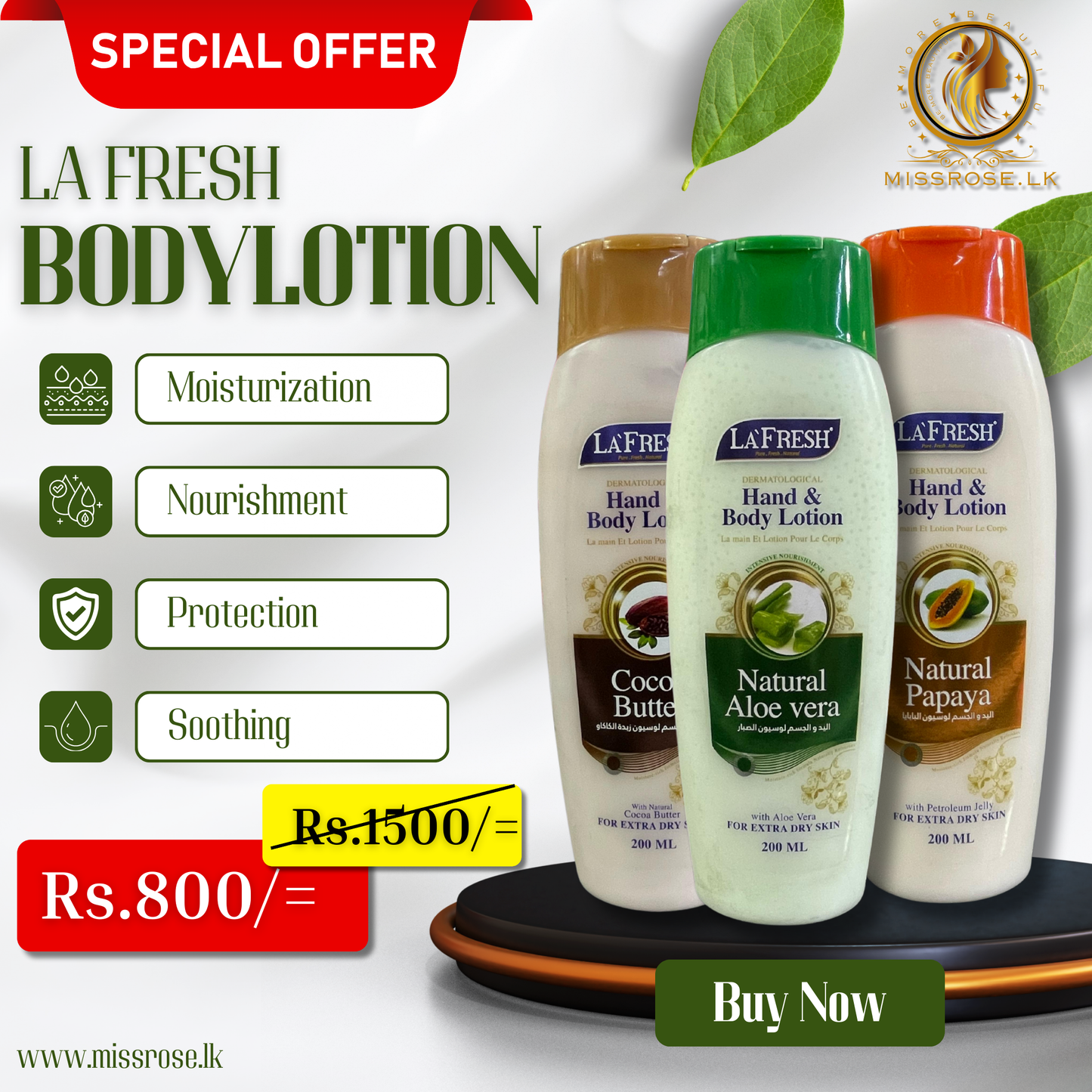 La Fresh Body Lotion 200ml