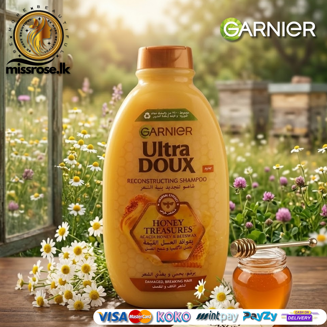 Garnier Ultra Doux Honey Treasures Reconstructing Shampoo 400ml