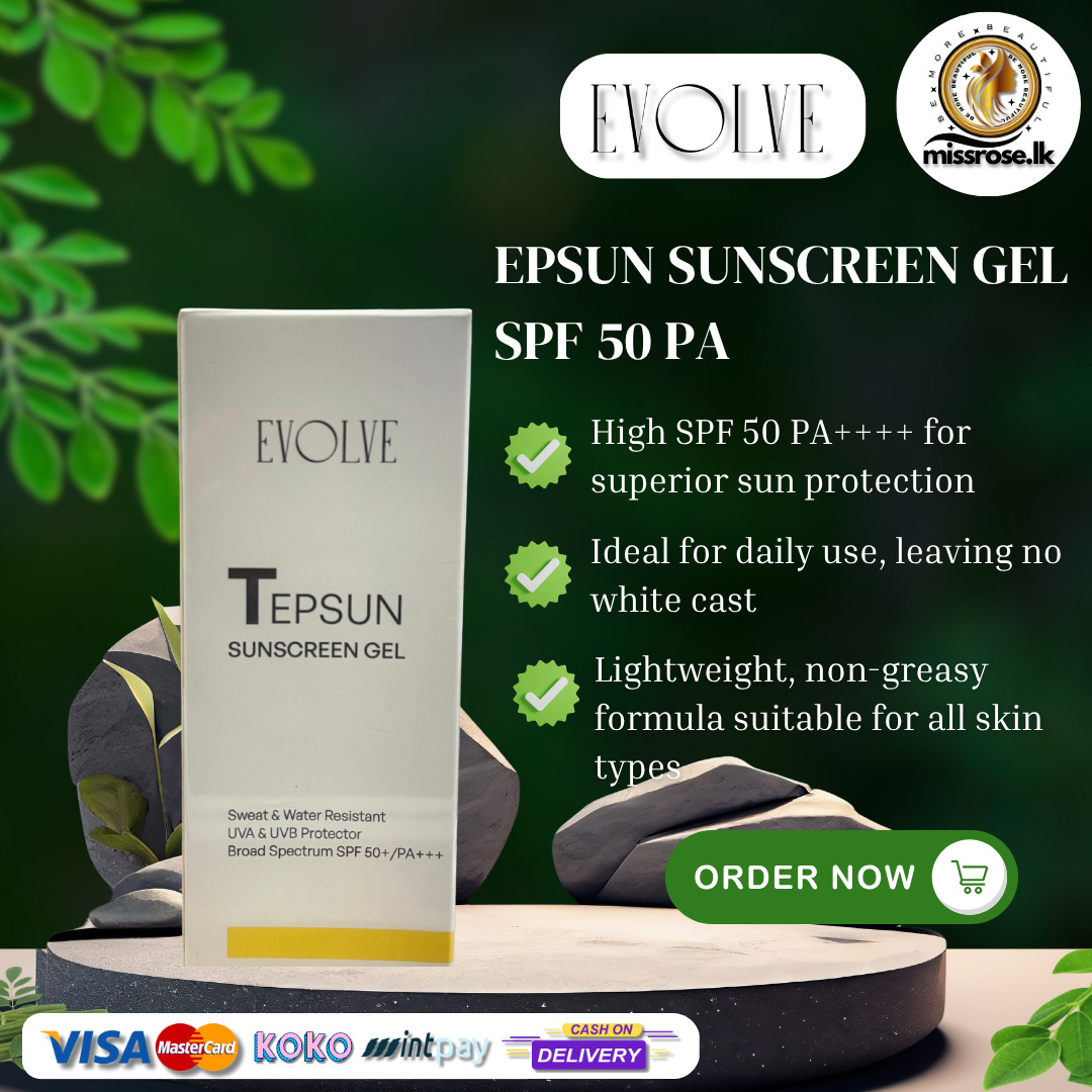 EVOLVE Tepsun Sunscreen Gel SPF 50 PA++++