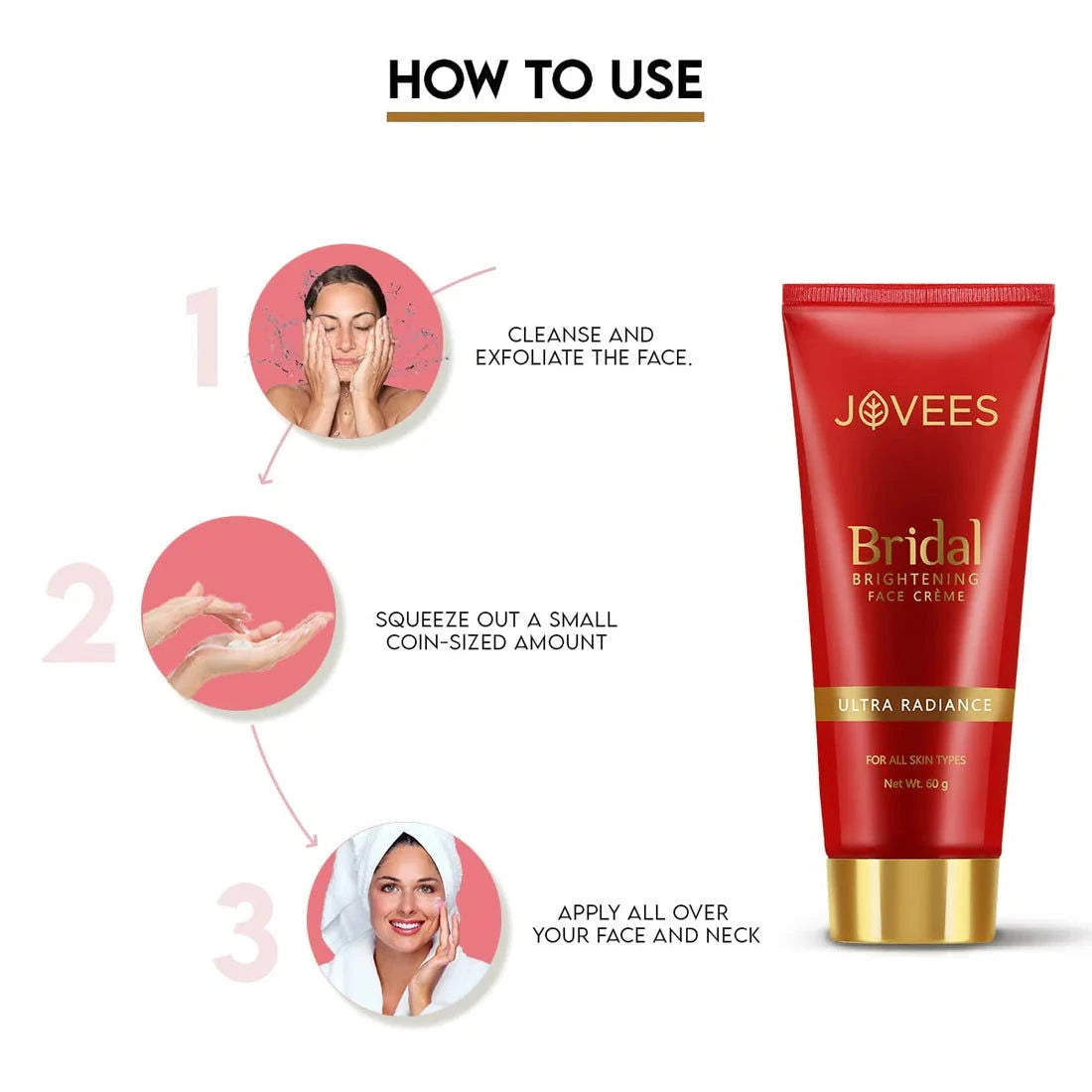 Jovees Bridal Face Cream For Natural Glow And Brightness - Missrose.lk