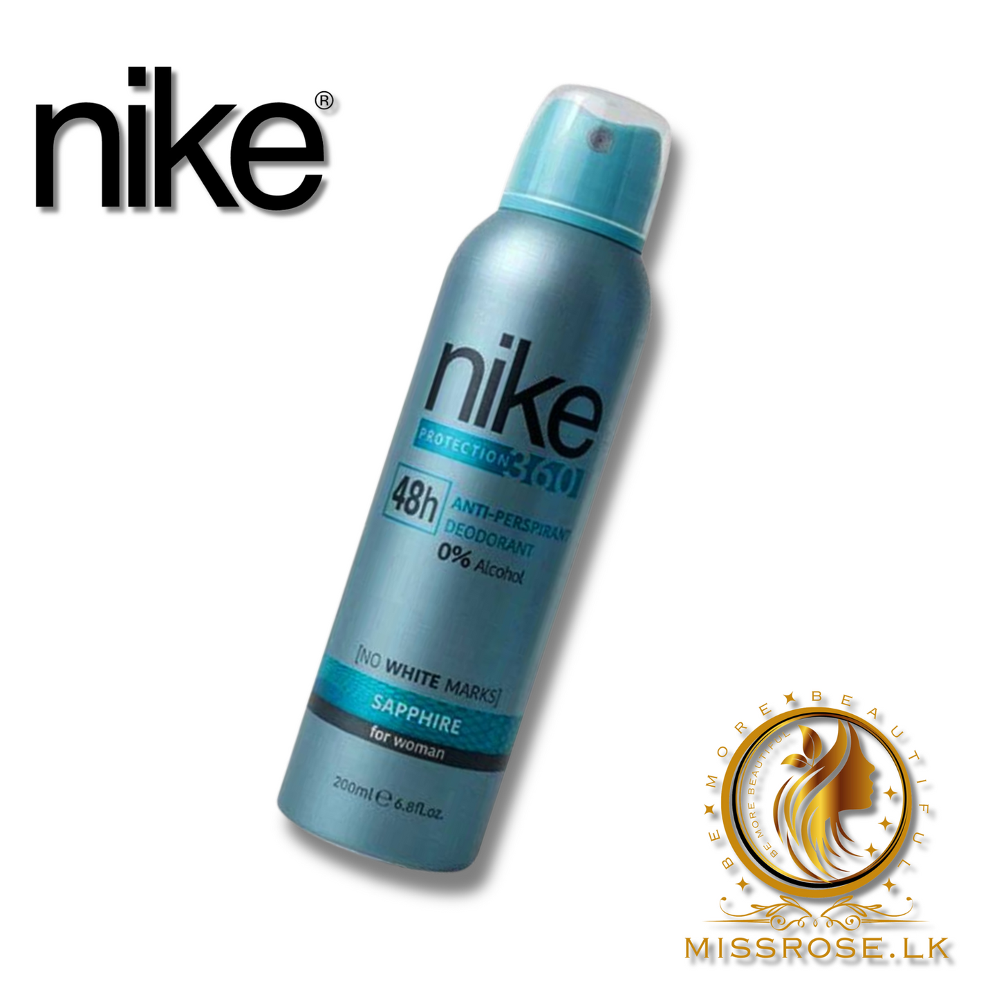 NIKE DEODORANT SAPPHIRE FOR WOMEN BODY SPRAY 200ML - Missrose.lk