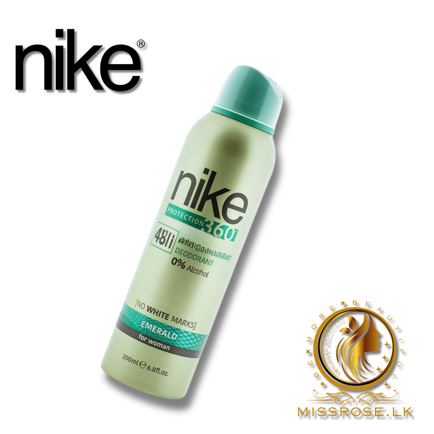 Nike Deodorant Perfume For Woman Emerald - 200ml - Missrose.lk