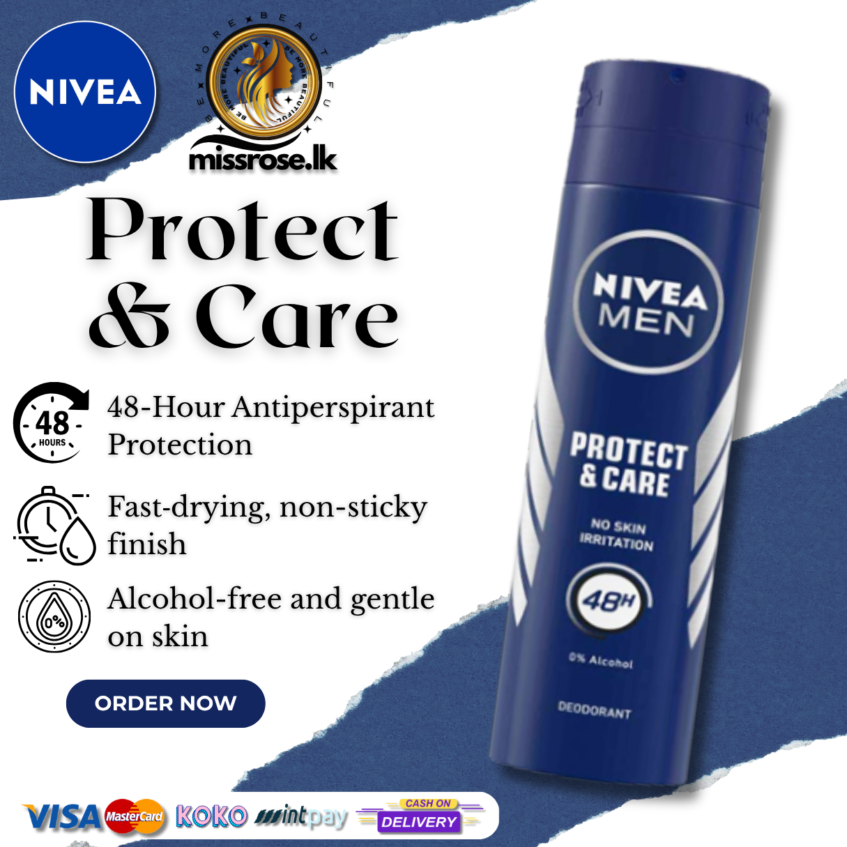 Nivea Protect and Care Anti Perspirant Body Spray