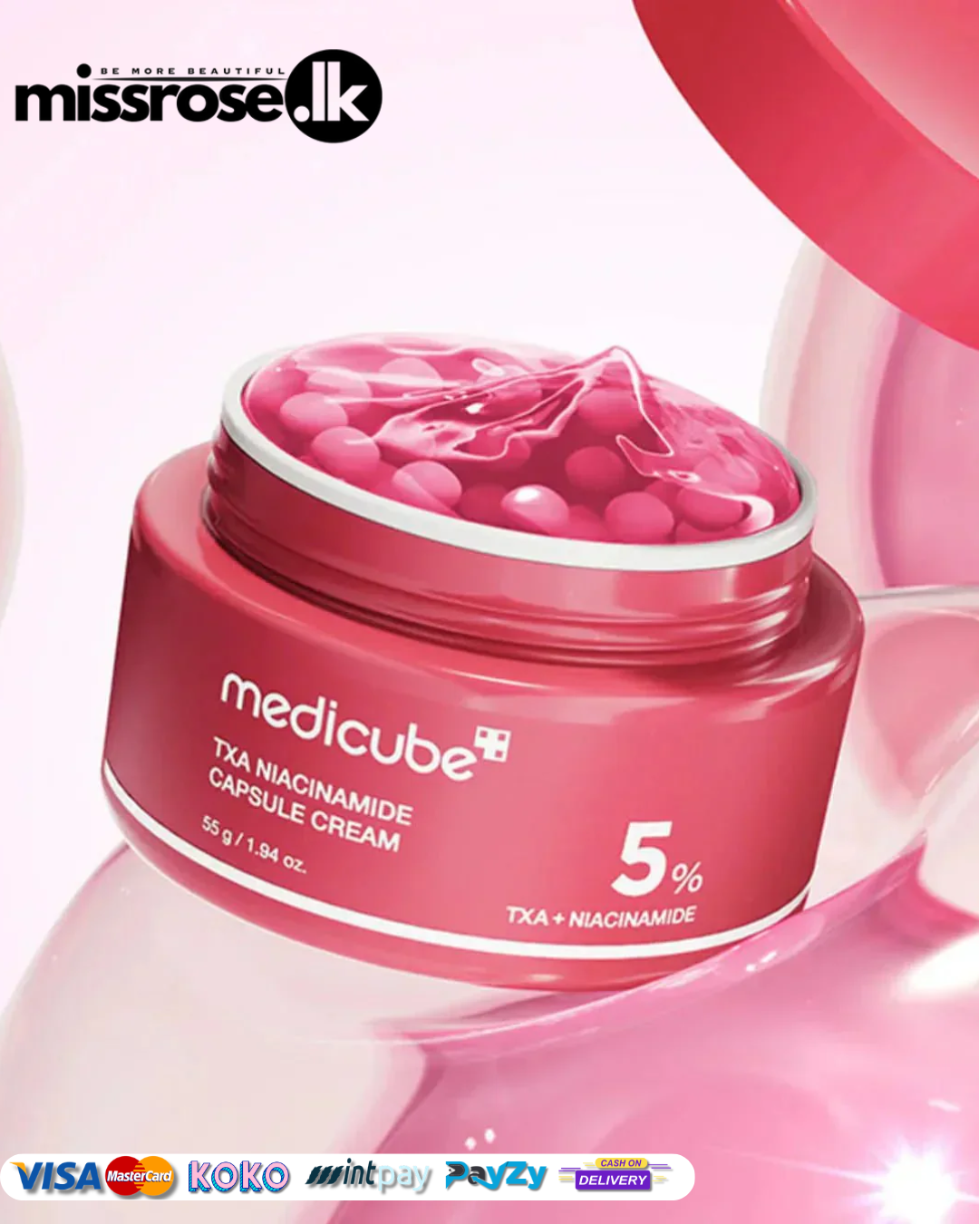 Medicube TXA Niacinamide Capsule Cream 55g