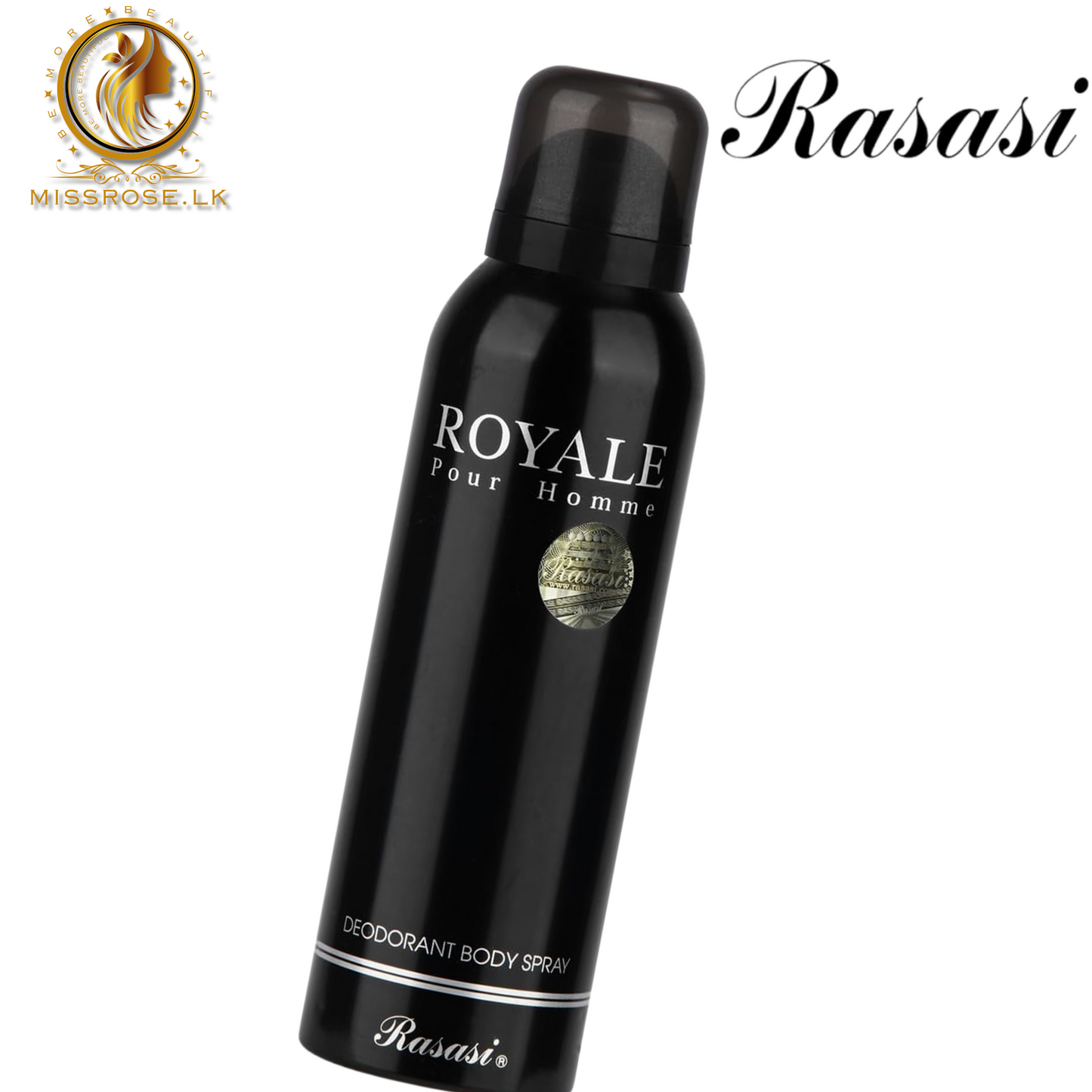 Rasasi Royale Pour Homme Deodorant Body Spray For Men - Missrose.lk