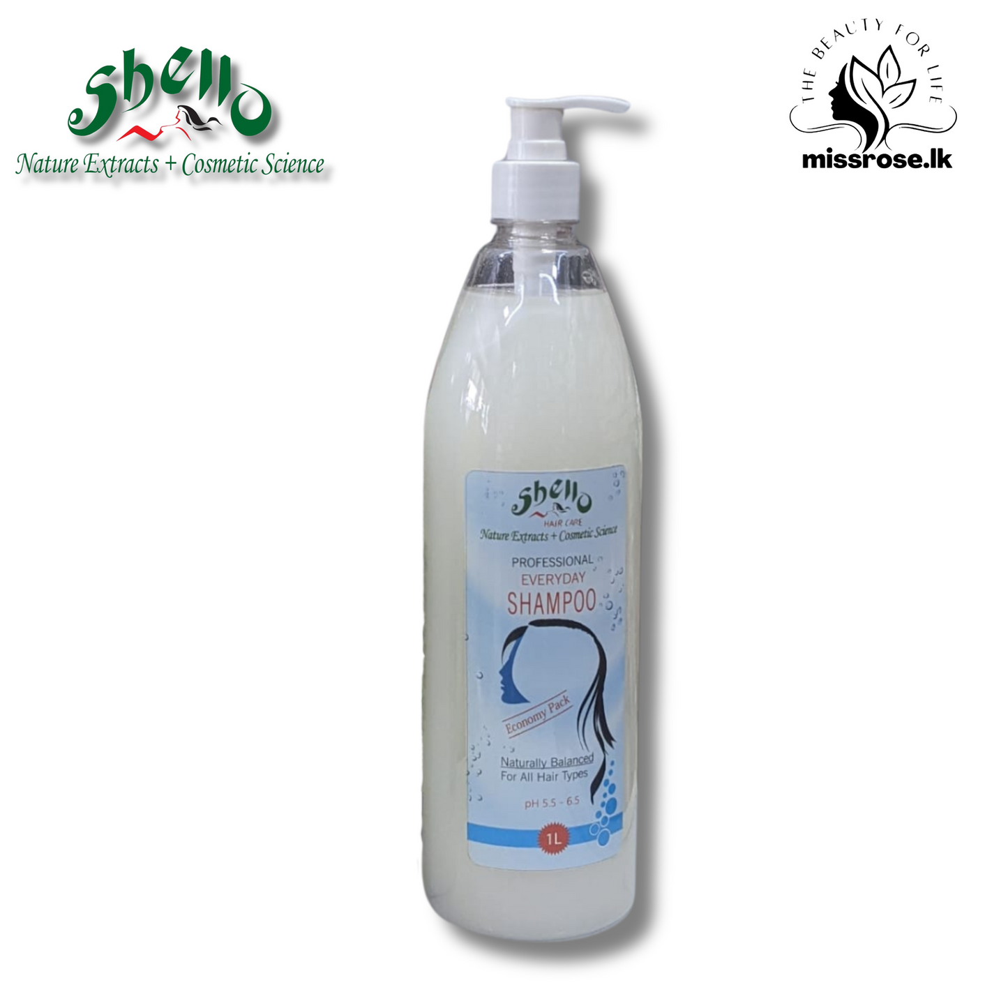 Shello Professional Everyday Shampoo 1L - Missrose.lk