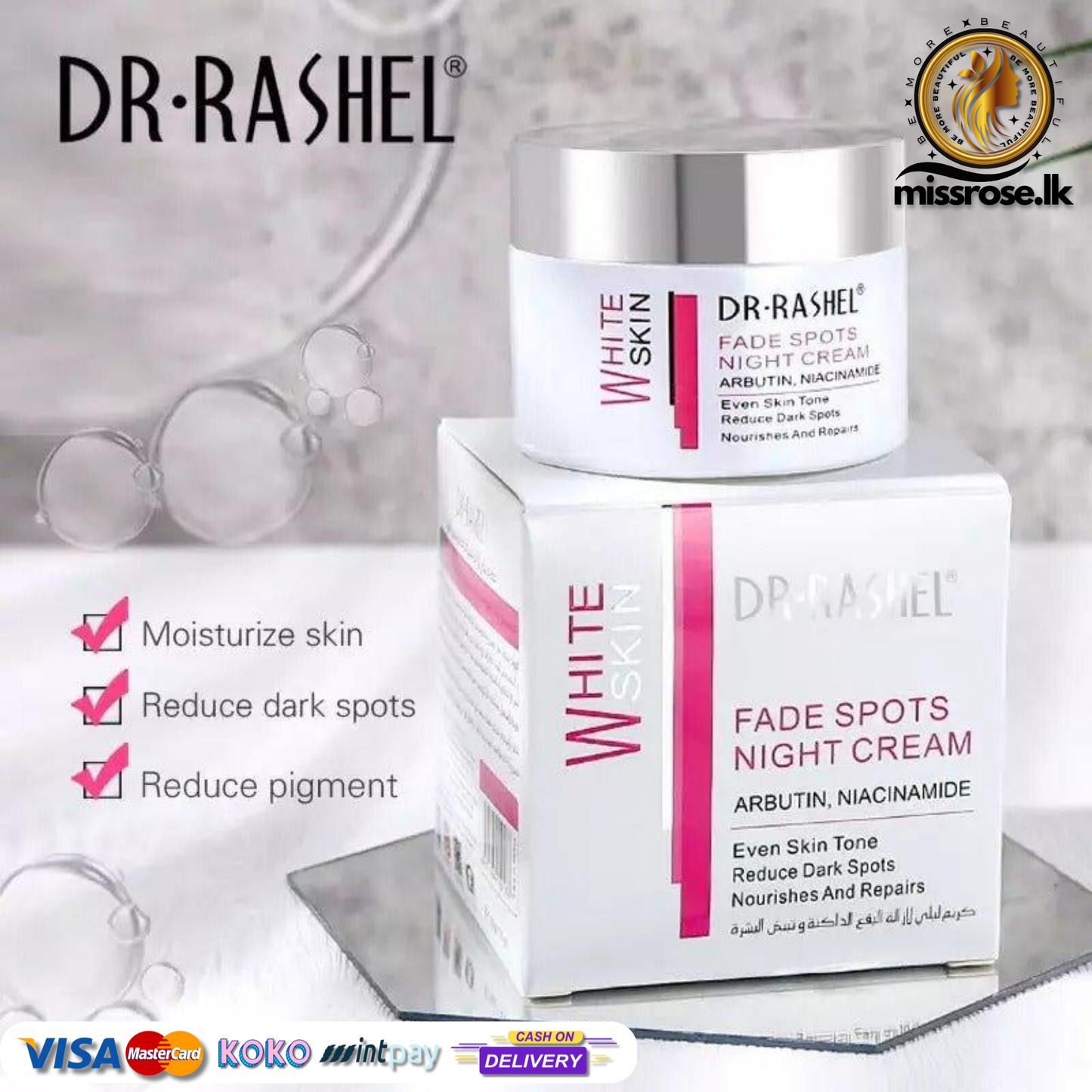 Dr.Rashel Fairness Whitening Day Cream