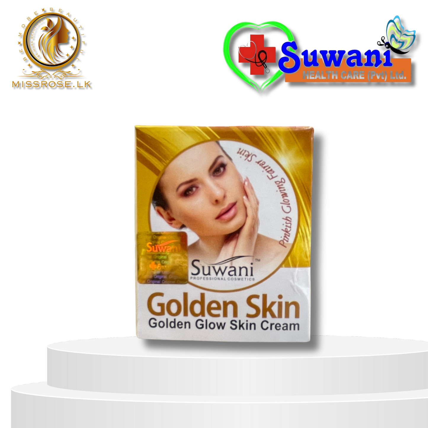 Suwani Golden Skin Glow Skin Cream - Missrose.lk