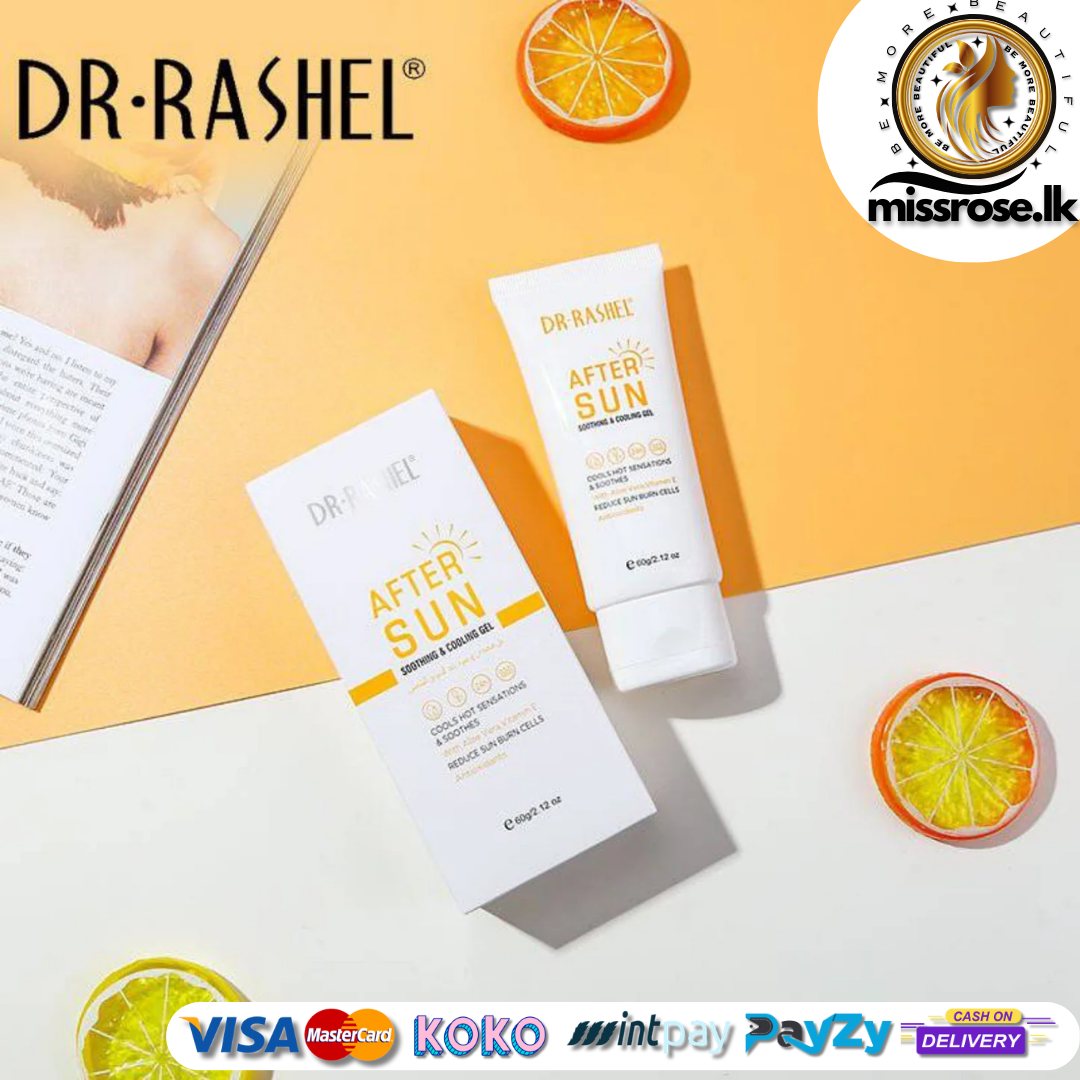 DR RASHEL After Sun Soothing and Cooling Gel Enriched with Aloe Vera and Vitamin E 60g