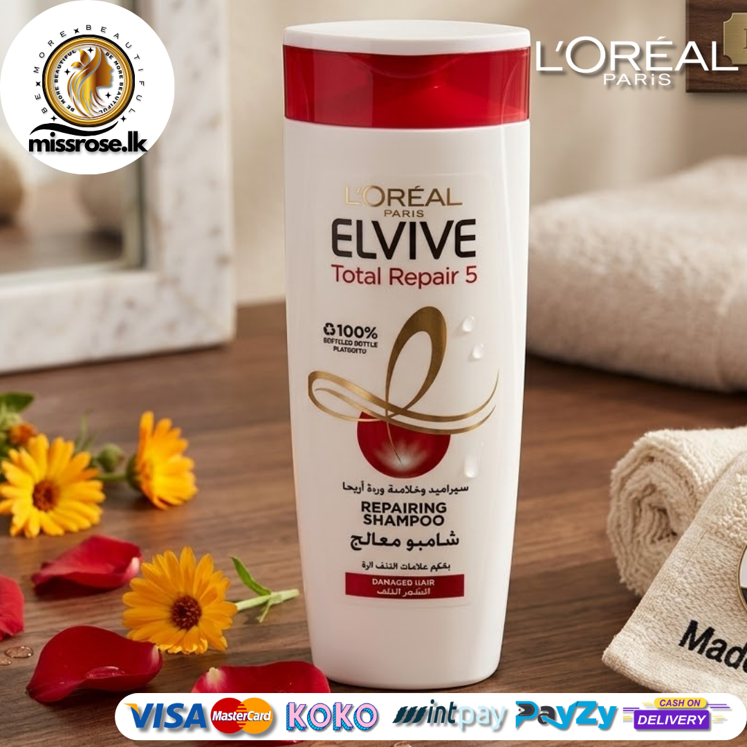 L’Oréal Paris Elvive Total Repair 5 Damaged Hair Repairing Shampoo - Egypt