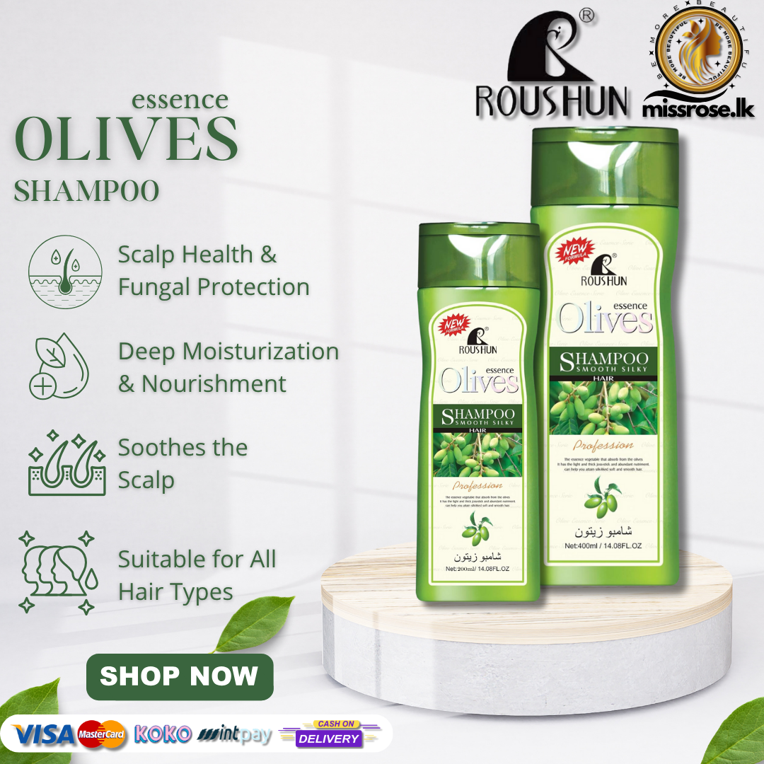Roushun - Olives Essence Anti-Dandruff Moist Shampoo