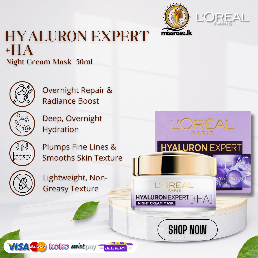 L’Oréal Paris Hyaluron Expert Night Cream Mask – 50ml