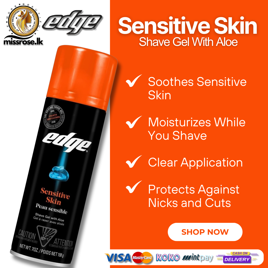 Edge Sensitive Skin Shave Gel 198g