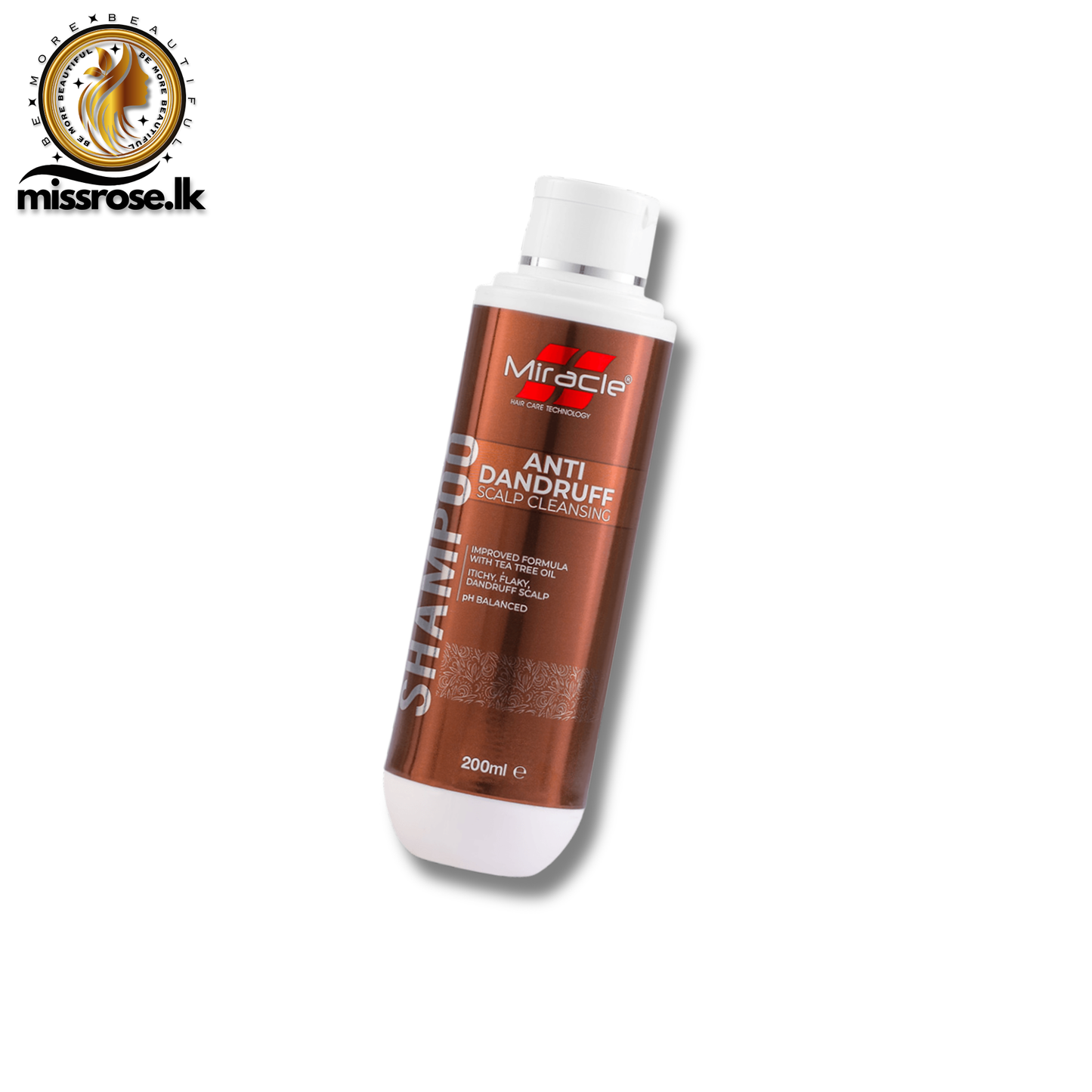 MIRACLE ANTI DANDRUFF SCALP CLEANSING SHAMPOO 200ML