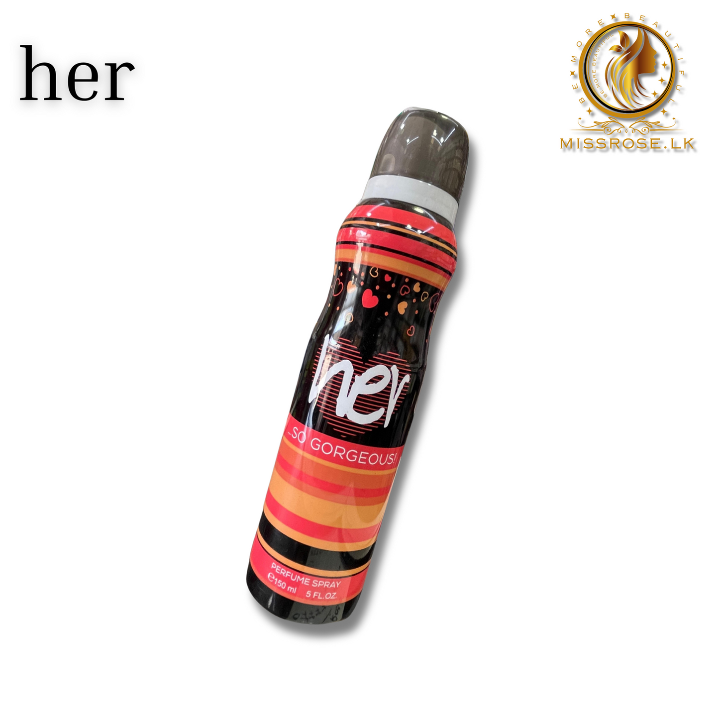 her So Gorgeous Body Spray - Missrose.lk