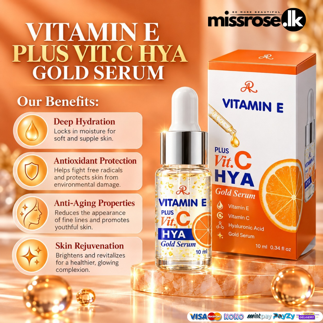 AR Vitamin E Plus Vit C HYA Gold Serum