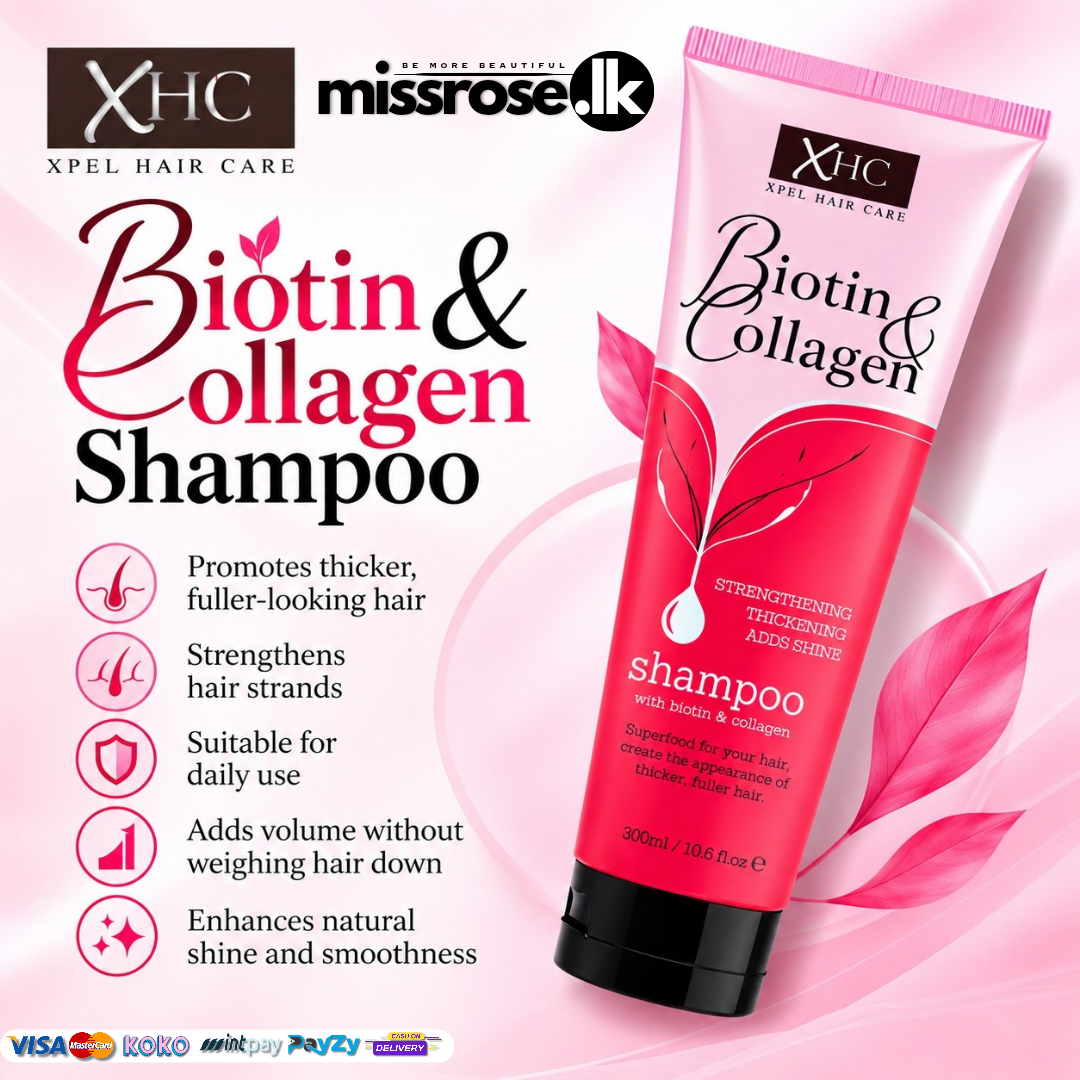 XHC Biotin & Collagen Shampoo – 300ml
