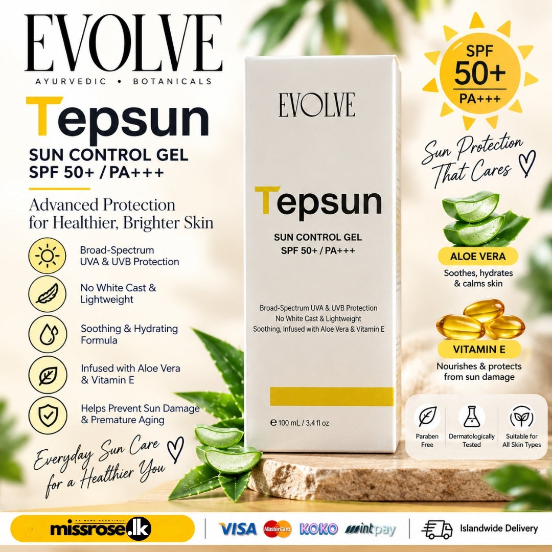 EVOLVE Tepsun Sunscreen Gel SPF 50 PA++++
