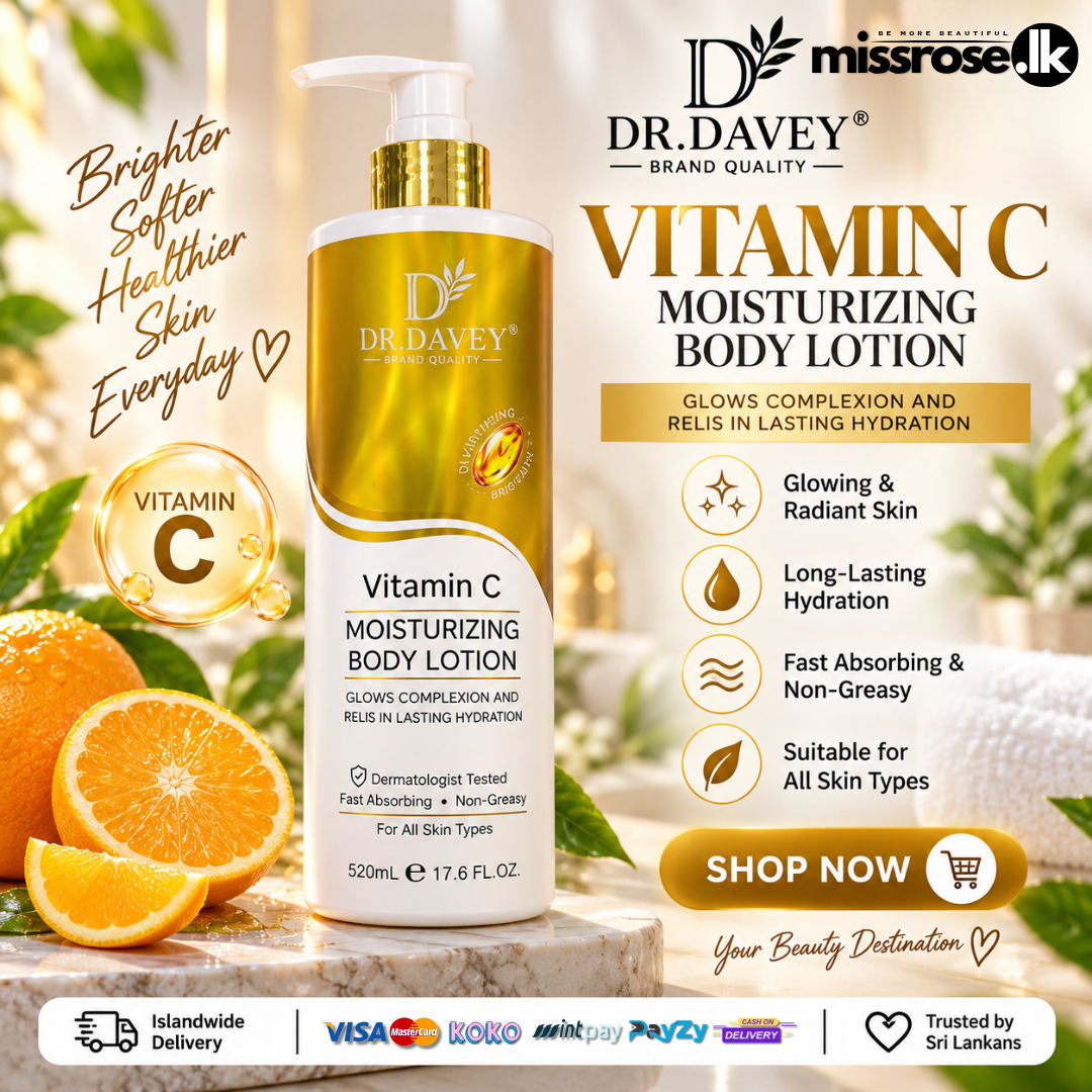 DR. DAVEY Vitamin C Moisturizing Body Lotion – 520ml