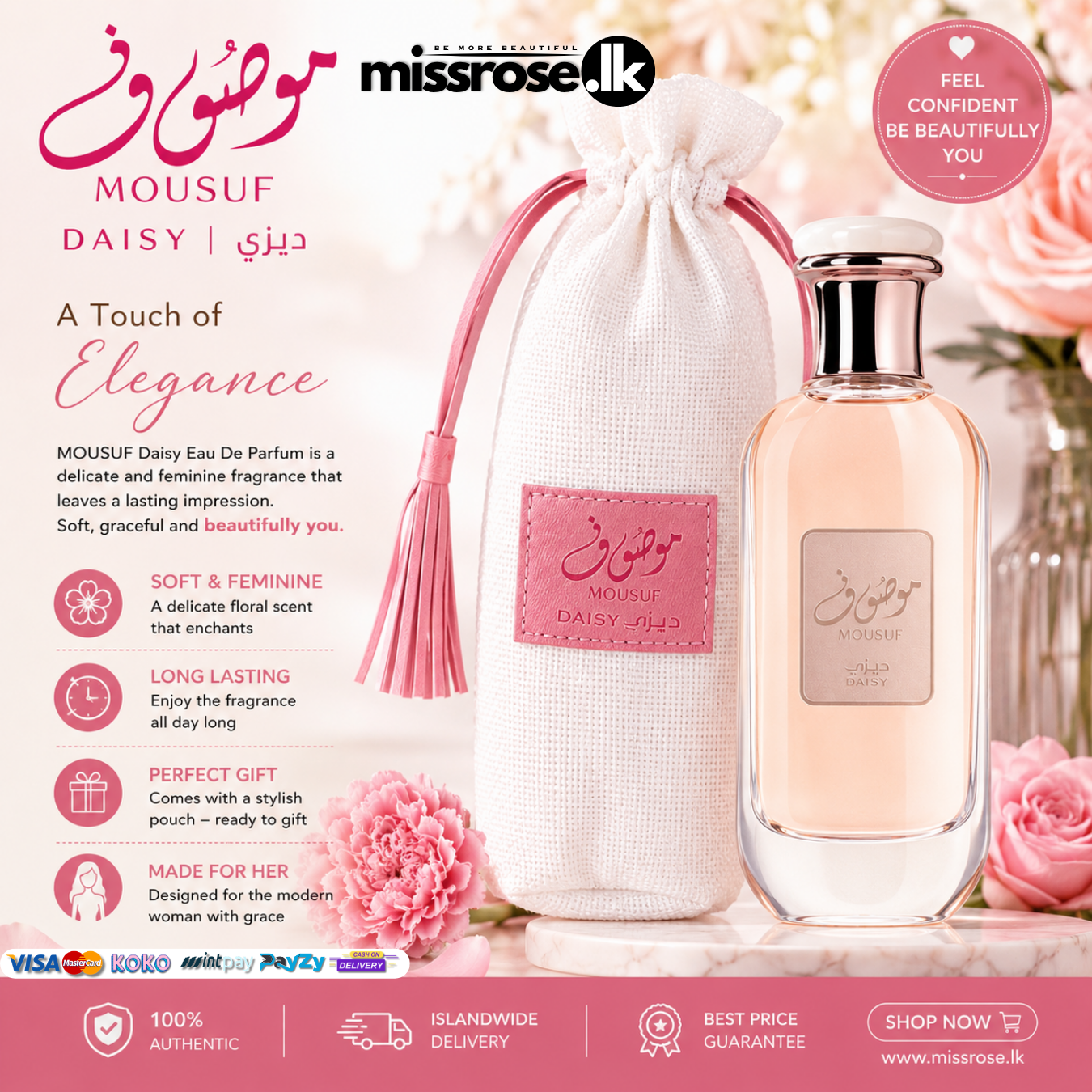 MOUSUF Daisy Eau De Perfume