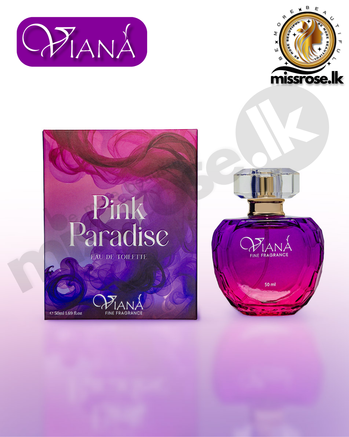 Viana Pink Paradise Eau de Toilette Perfume