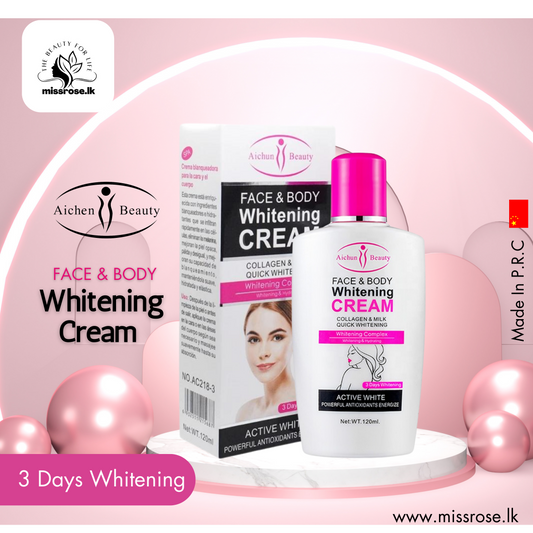 Aichun Beauty Face And Body Whitening Cream - missrose.lk