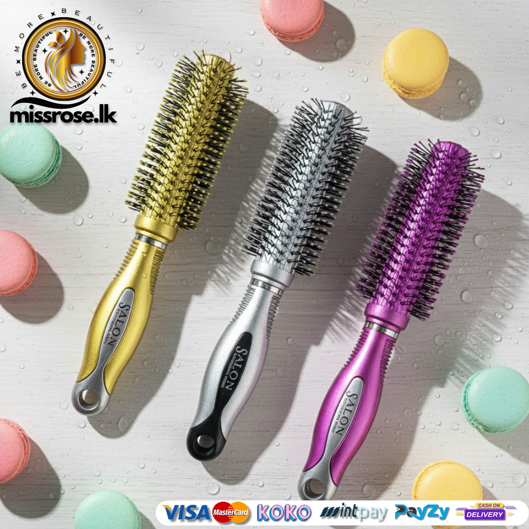 Round Hair Brush – Roller Hair Brush Salon Styling Comb